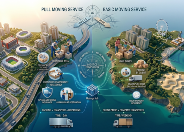 Types of International Moving Services: Full Service vs. Basic